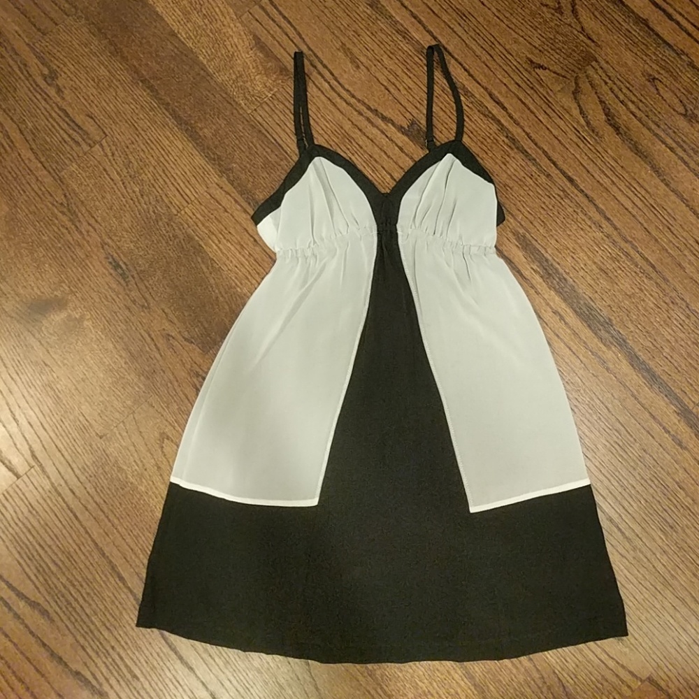 Silence and noise black dress, size xs
